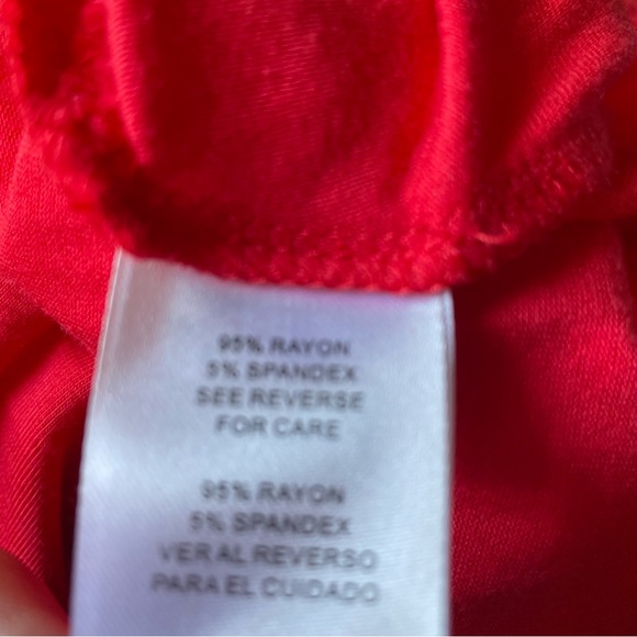 Joseph Abboud Turtleneck Tunic in Red. Size: Small, NEW with tag. 95% Rayon - Picture 3 of 10